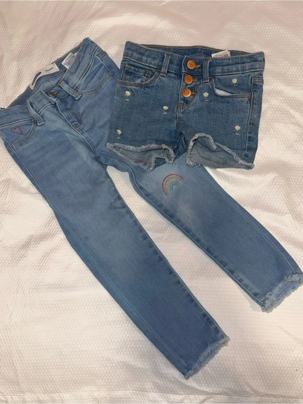 Old Navy Girls 4T Clothing Lot – Dresses Jeans Leggings Tops 10 Pieces